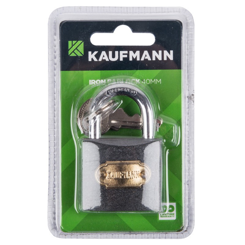 Kaufmann Steel Lock 40mm