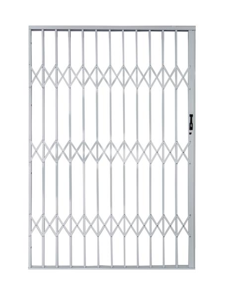 Armourdoor Alu Trellis Security Gate (1.45m x 2.1m) – White