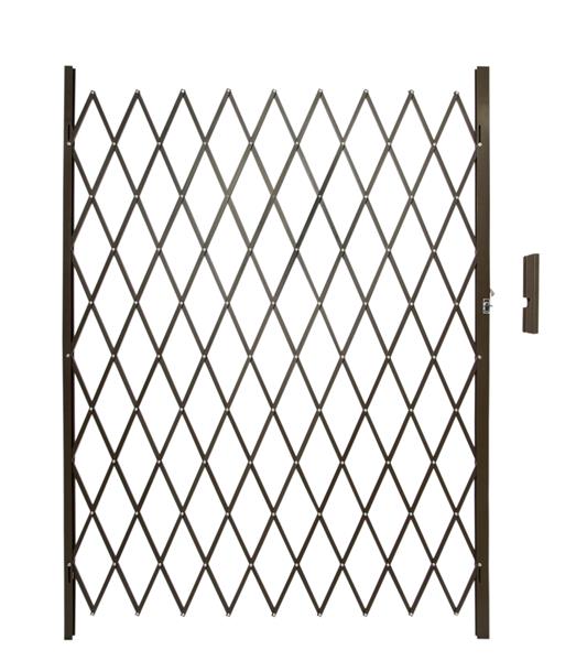 Armourdoor Alu Flex Security Gate (1.45m x 2m) – Bronze
