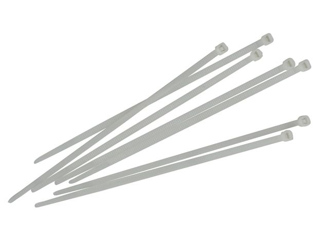 Nexus – Clear Cable Ties – 100 Per Pack – 4.8cm x 40cm