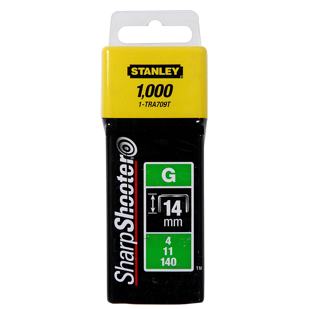 Stanley Tools – Heavy-Duty Staples – 14mm x 1000