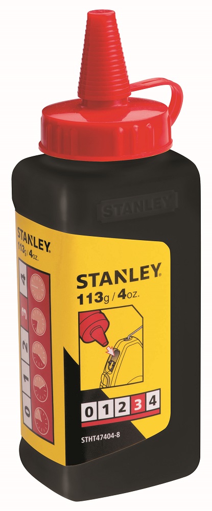 Stanley Tools – 115g Chalk Line Refill – Red