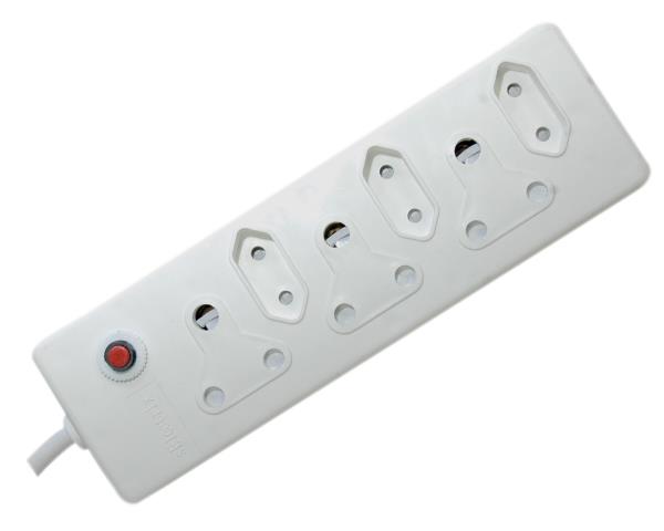 Digitech 6 Way Non Switch Multiplug – 3 x 16A & 3 x 5A