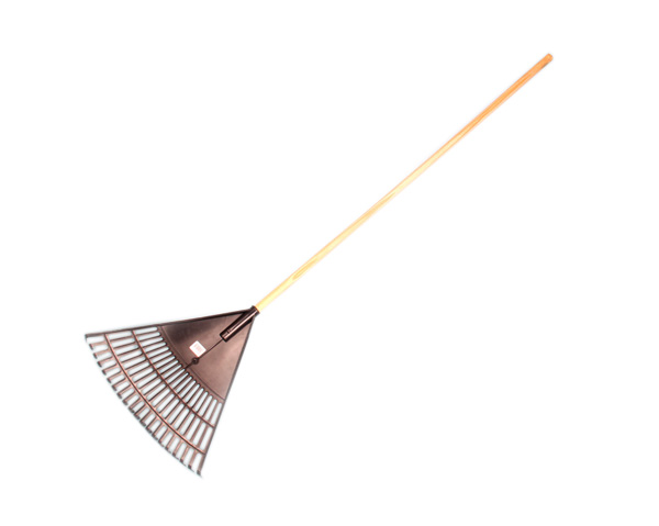 Usabco Plastic Rake with Handle – Black
