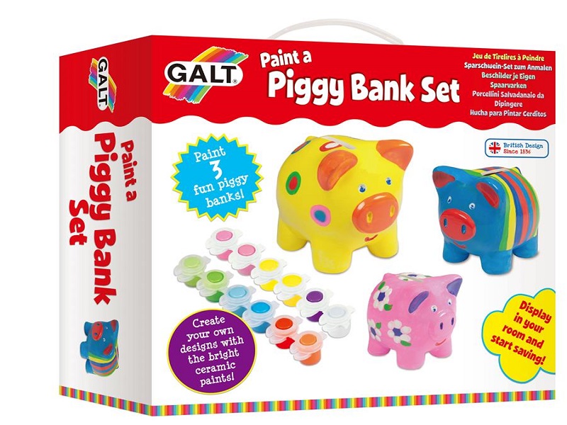Galt Toys Paint a Piggy Bank Set