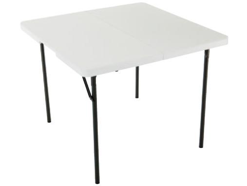 Oztrail 3 ‘Fold In Half Blow Mould Square Table