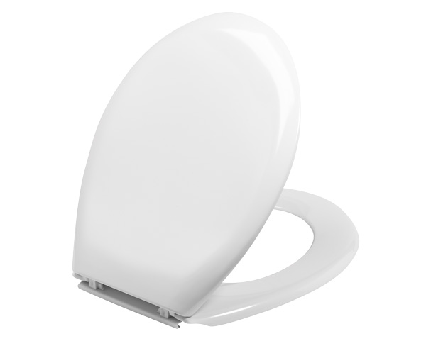 Wirquin Club Toilet Seat and Lid – White (1.6kg)