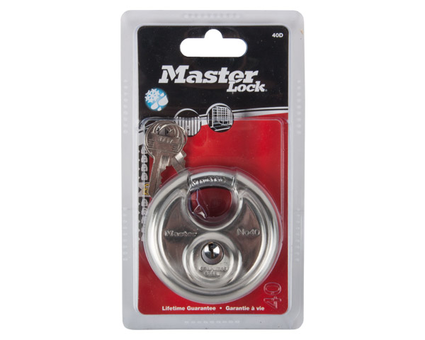 Master Lock Steel Disc Pad Lock – 70mm