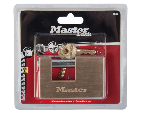 Master Lock Brass Insurance Lock – 85mm