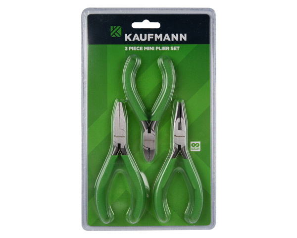 Kaufmann Micro Plier Set – 3 Piece
