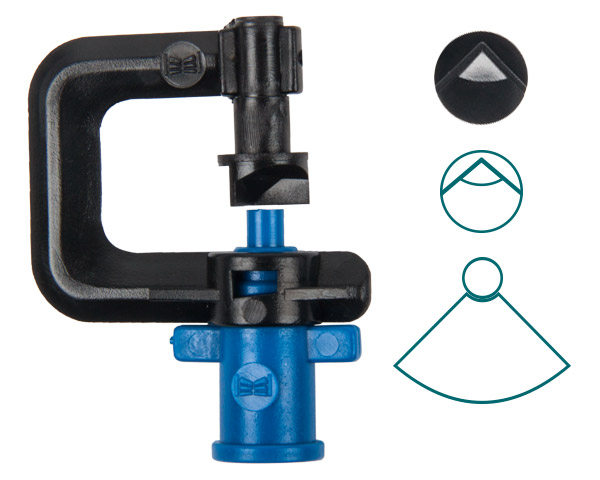 Rainjet 90D Micro Mister Head 1.3mm – Black