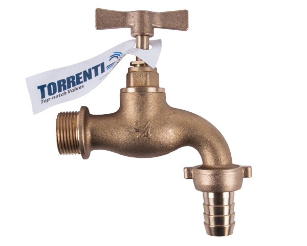 Torrenti Brass Hose Tap – 20mm