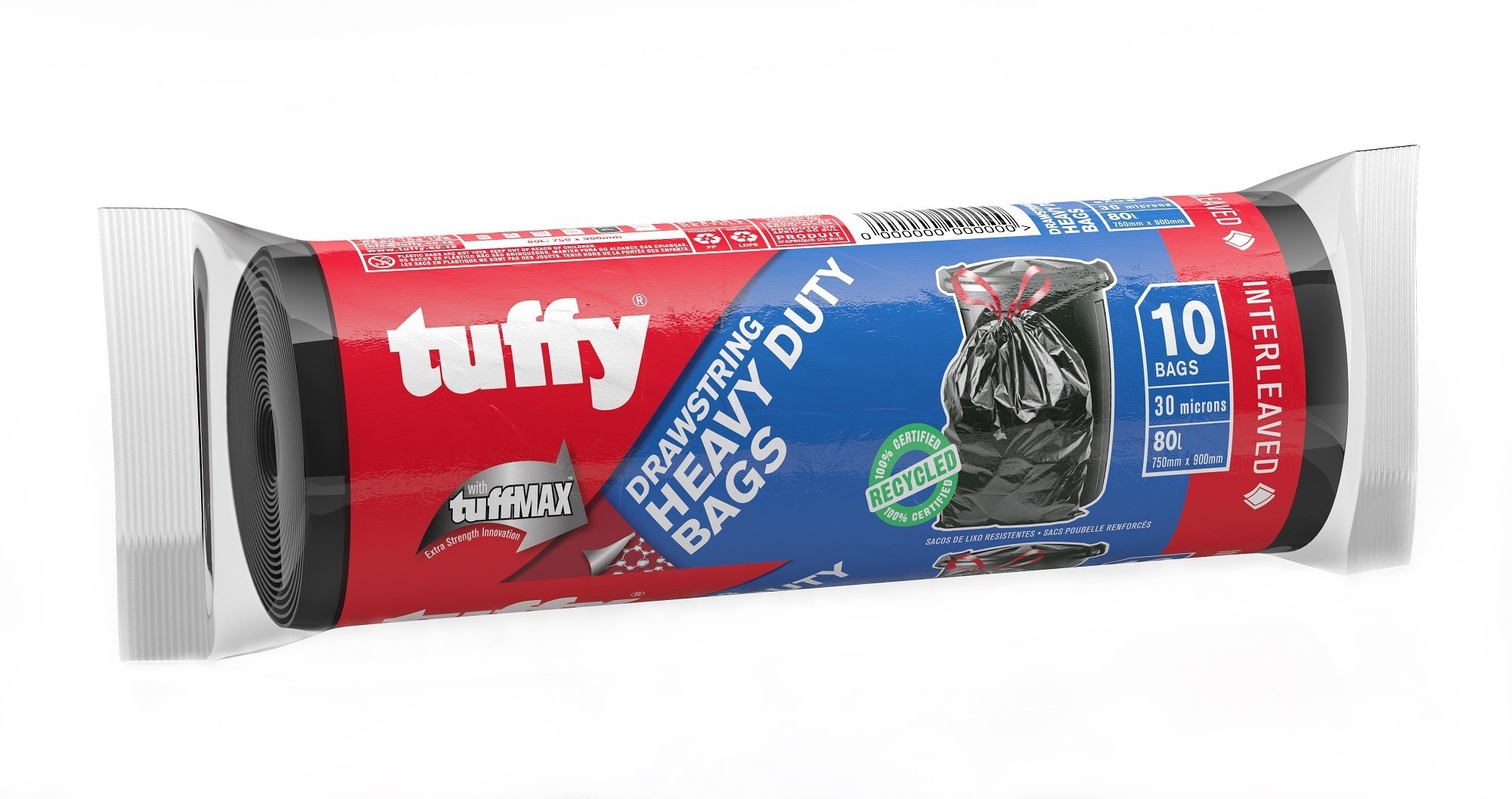 Tuffy – Heavy Duty Refuse Bag on a Roll 10’s