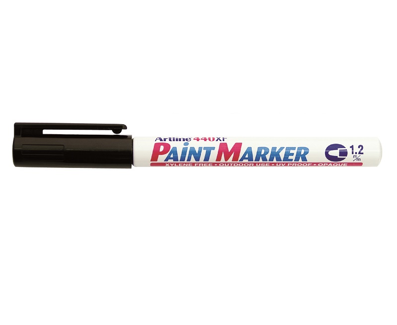 Artline – EK 440 Fine Point Permanent Paint Marker 1.2mm – Black