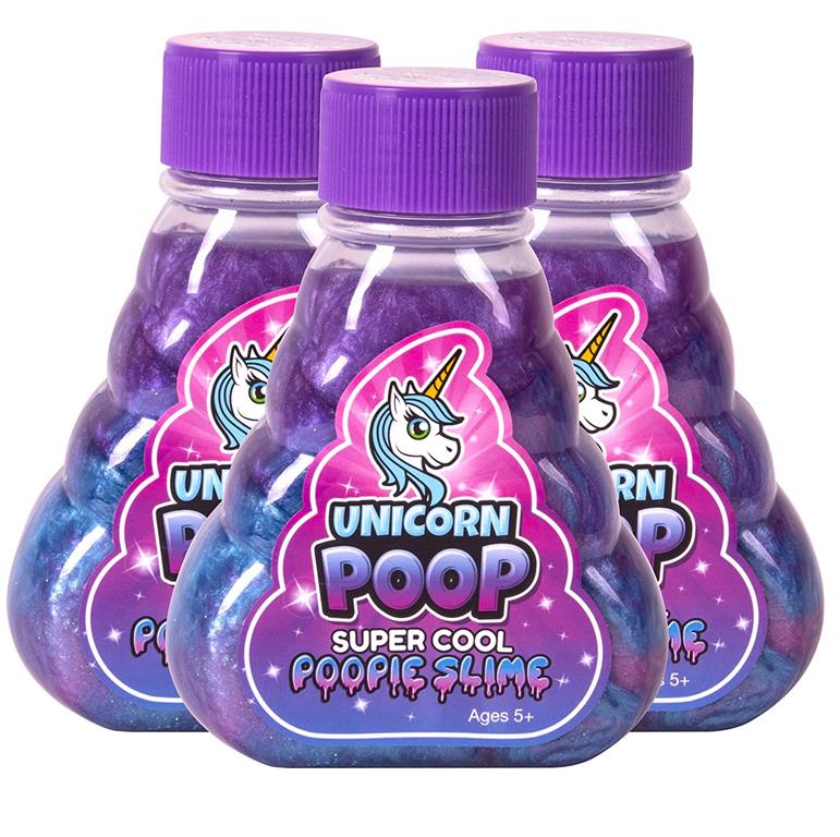 Unicorn Poop Slime – 6 Piece