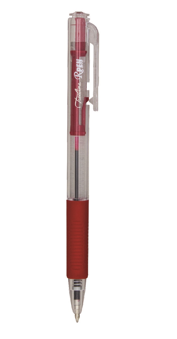 Treeline Retractable Ballpoint Pen Red R-Pen – Box of 50