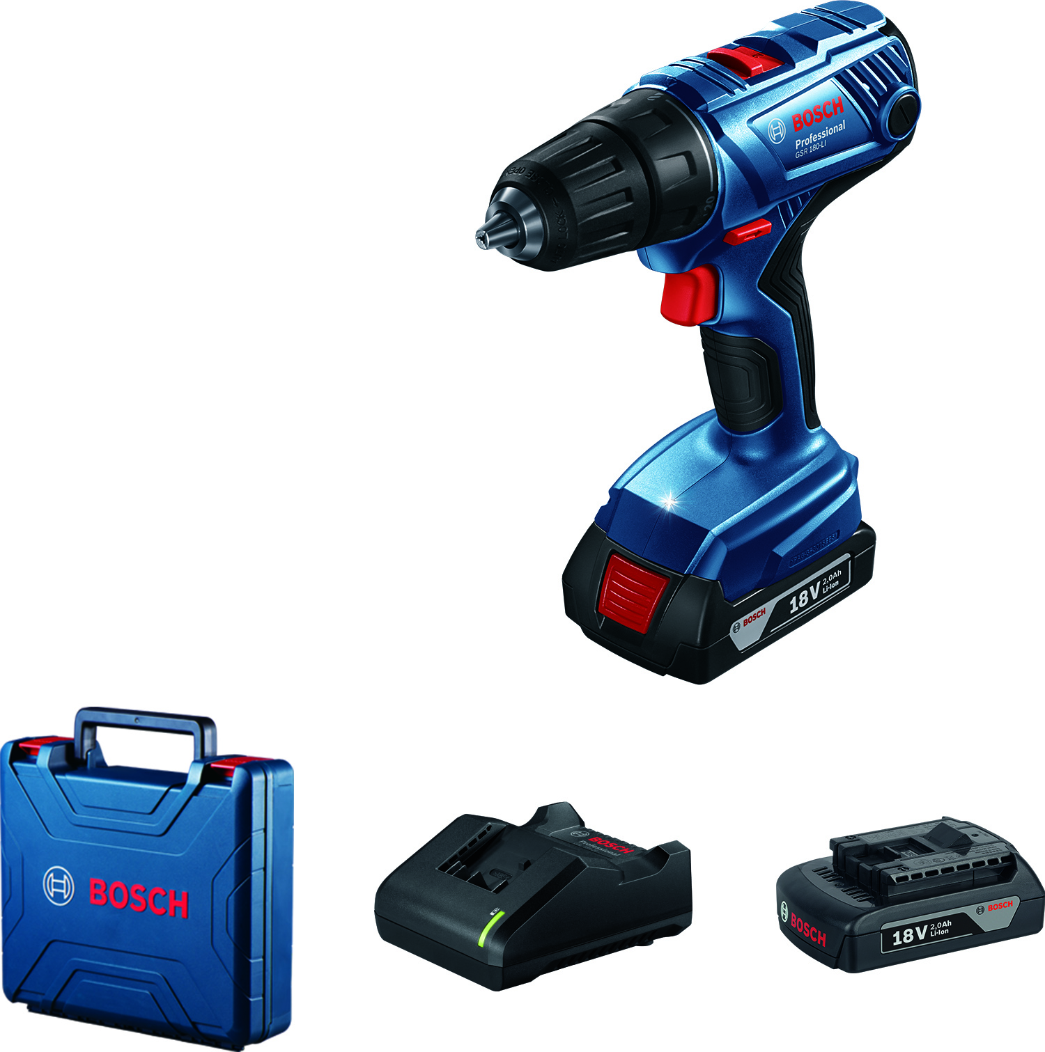 Bosch – Cordless 18V Drill/Driver – GSR 180-LI