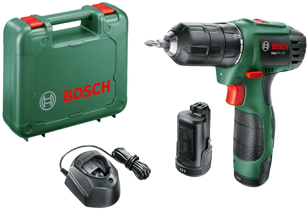 Bosch – EasyDrill 1200 Cordless Drill Driver – 12v