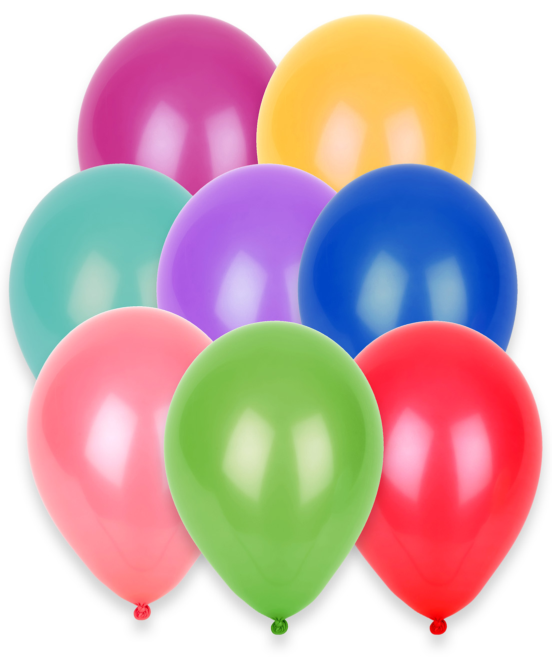 Coloured Balloons – Pack of 50