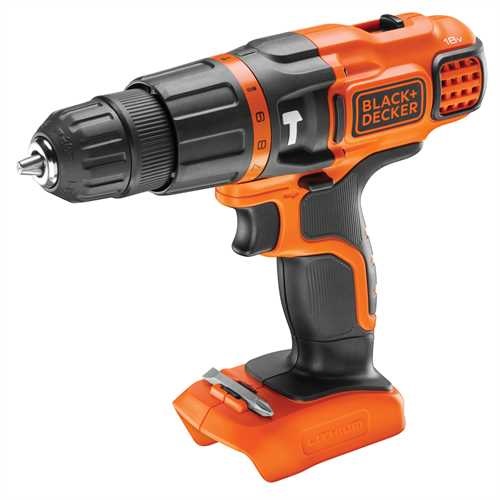 BLACK+DECKER 18V System Cordless Hammer Drill without battery & charger