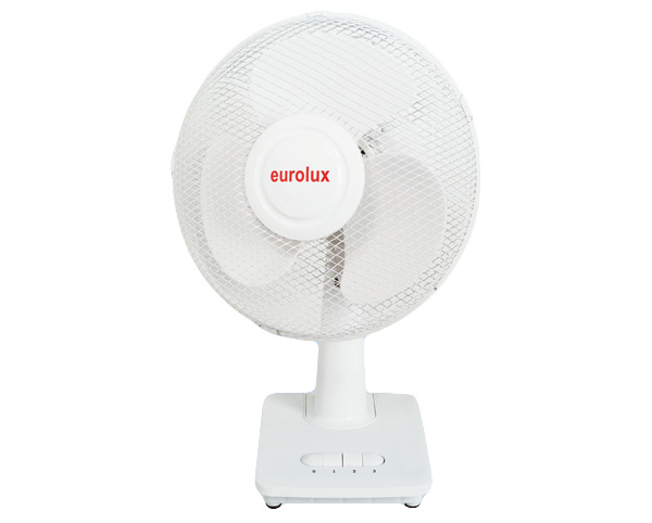 Eurolux Desk Fan – White (300mm)