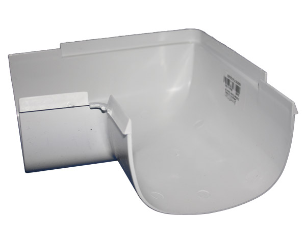 Agrinet Pvc D-Shape Gutter Corner