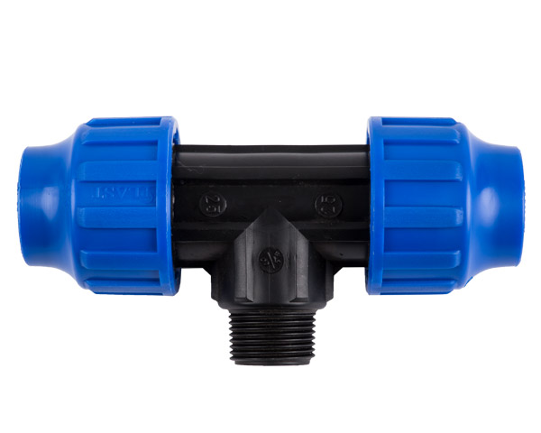 Agrinet Male Compression Tee – 32 x 3/4