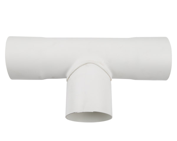 90 Degree Pvc Round Downpipe Gutter Junction – 80mm