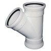 Agrinet Southpro 45Deg Sv Pl SABS Waste Junction – 110mm Agrinet Southpro 45Deg Sv Pl SABS Waste Junction – 110mm