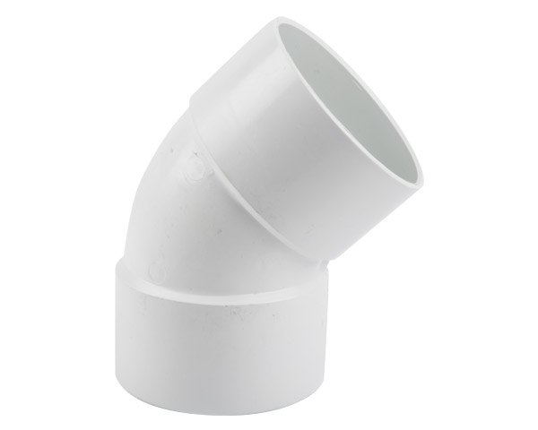 Agrinet Pvc Round Downpipe Gutter Bend – 45 Degree (Pack of 2)