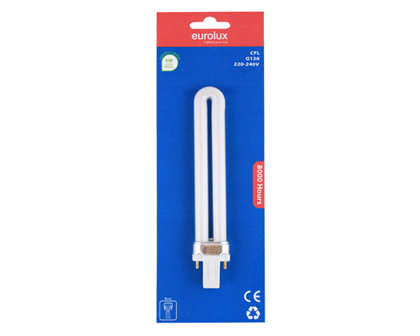Eurolux Cfl Pl 9W Lamp – Cool White Bp
