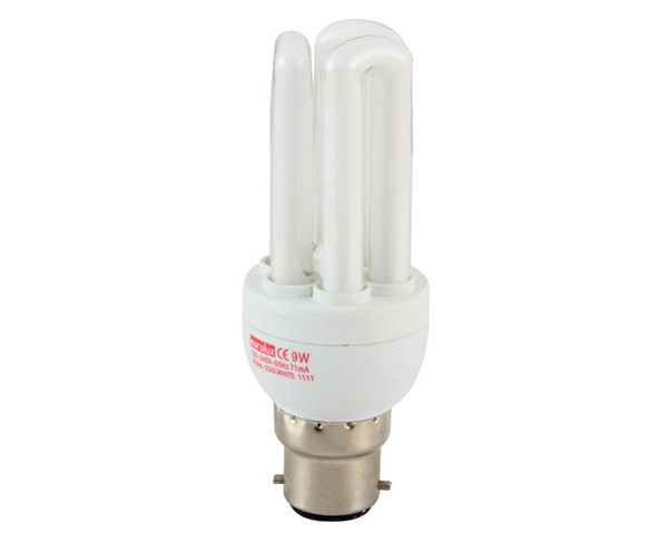 Eurolux Cfl 9W 3U B22 Lamp – Cool White