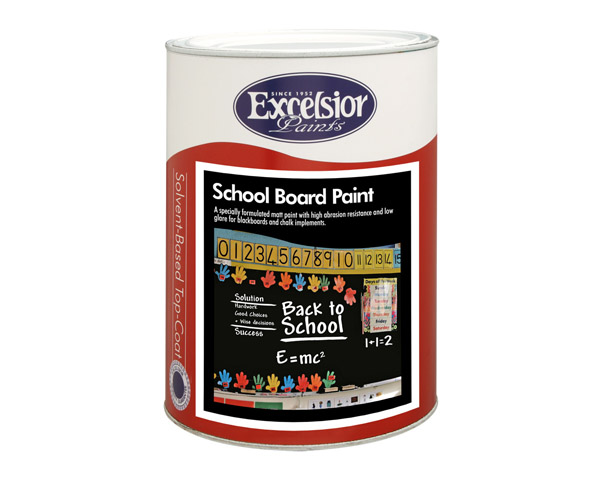 Excelsior 5L Blackboard Paint – Black