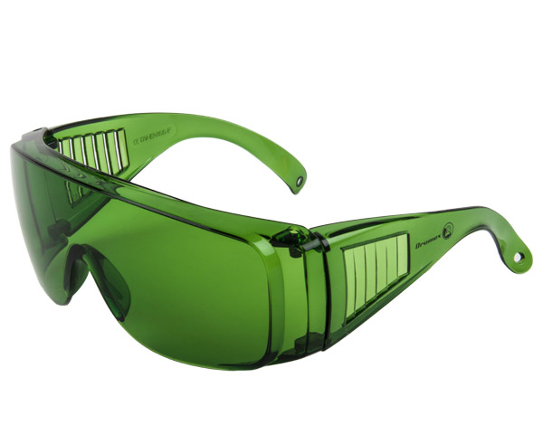 GHS Plastic Safety Goggles – Green Tinted