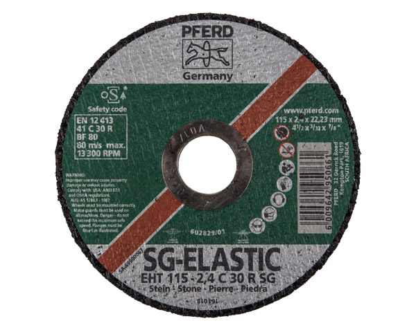 Pferd Flat Stone Cutting Wheel – 115mm SG