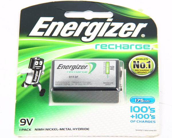 Energizer Rechargeable Battery – 9V