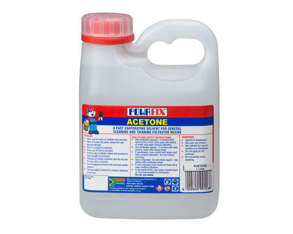 PowaFix Acetone – 1L
