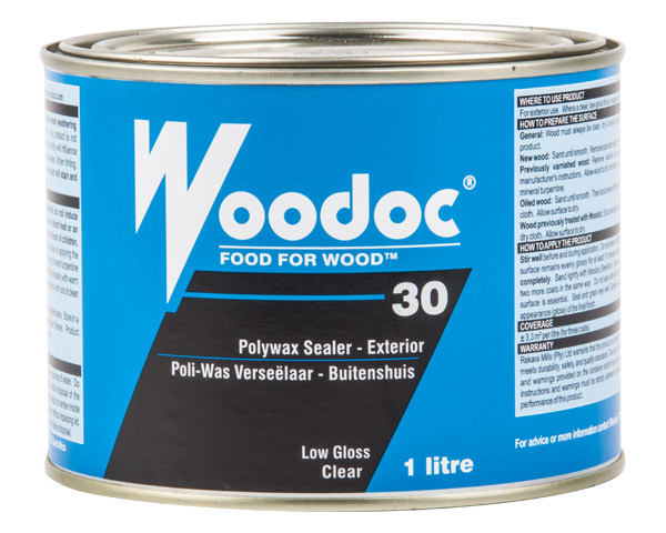 Woodoc Clear Outdoor 30 Wax Sealer – 1L