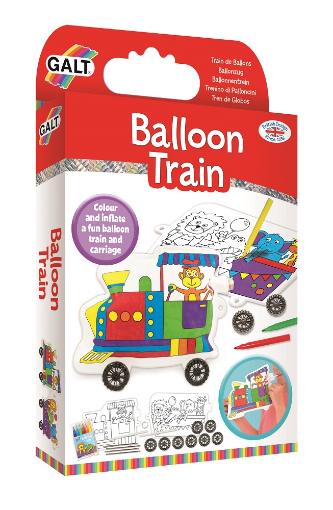 Galt Balloon Train Colouring Pad