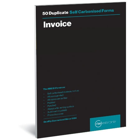 RBE: Invoice Duplicate Book – A5