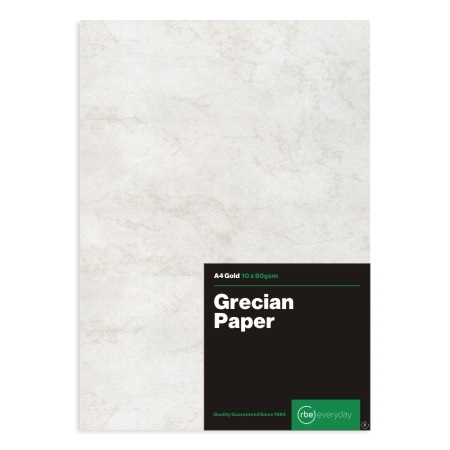 RBE: Grecian Paper – Gold – 100 Sheets – A4