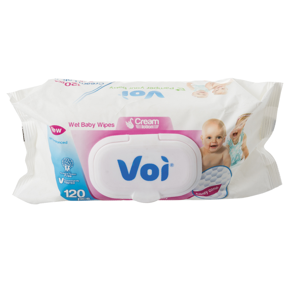 Voi Baby Wet Wipes (120 Pieces)