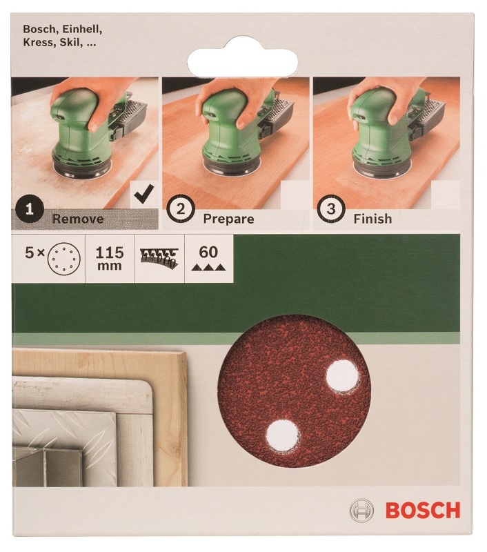 Bosch – 115mm/60 Sanding Sheet For Orbit Sanders