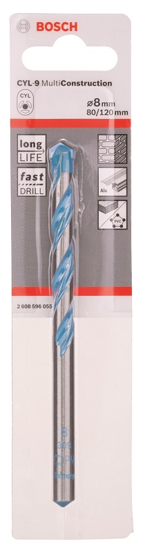 Bosch – 7.2mm Cyl-9 Multi Construction Drill Bit