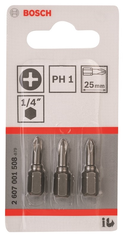 Bosch – Screwdriver Bit Extra Hard – PH 1.25mm