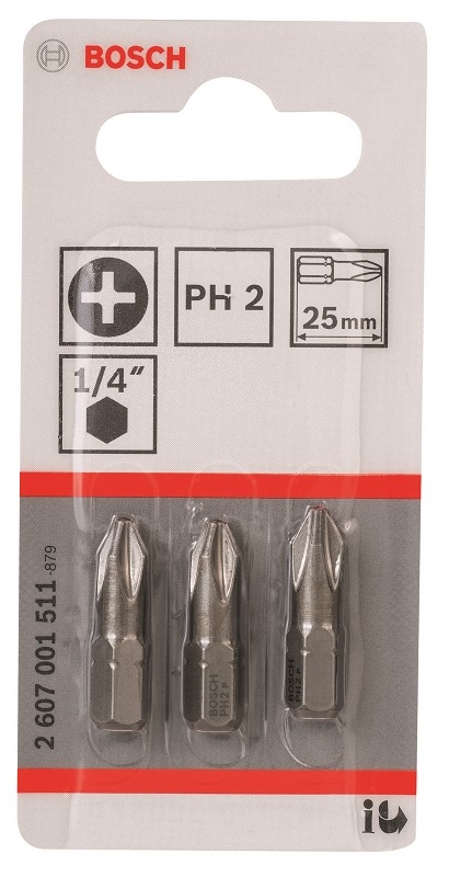 Bosch – Screwdriver Bit Extra Hard – PH 2.25mm