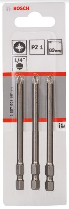 Bosch – Screwdriver Bit Extra Hard – PZ 1.89mm