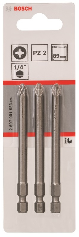 Bosch – Screwdriver Bit Extra Hard – PZ 2.89mm