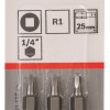 Bosch – Screwdriver Bit Extra Hard – R 1.25mm Bosch – Screwdriver Bit Extra Hard – R 1.25mm