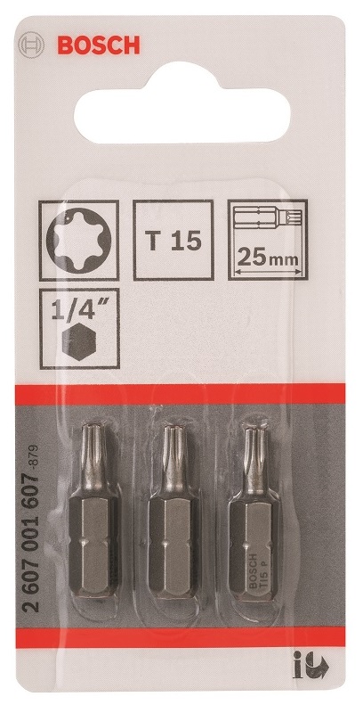 Bosch – Screwdriver Bit Extra Hard – T15.25mm